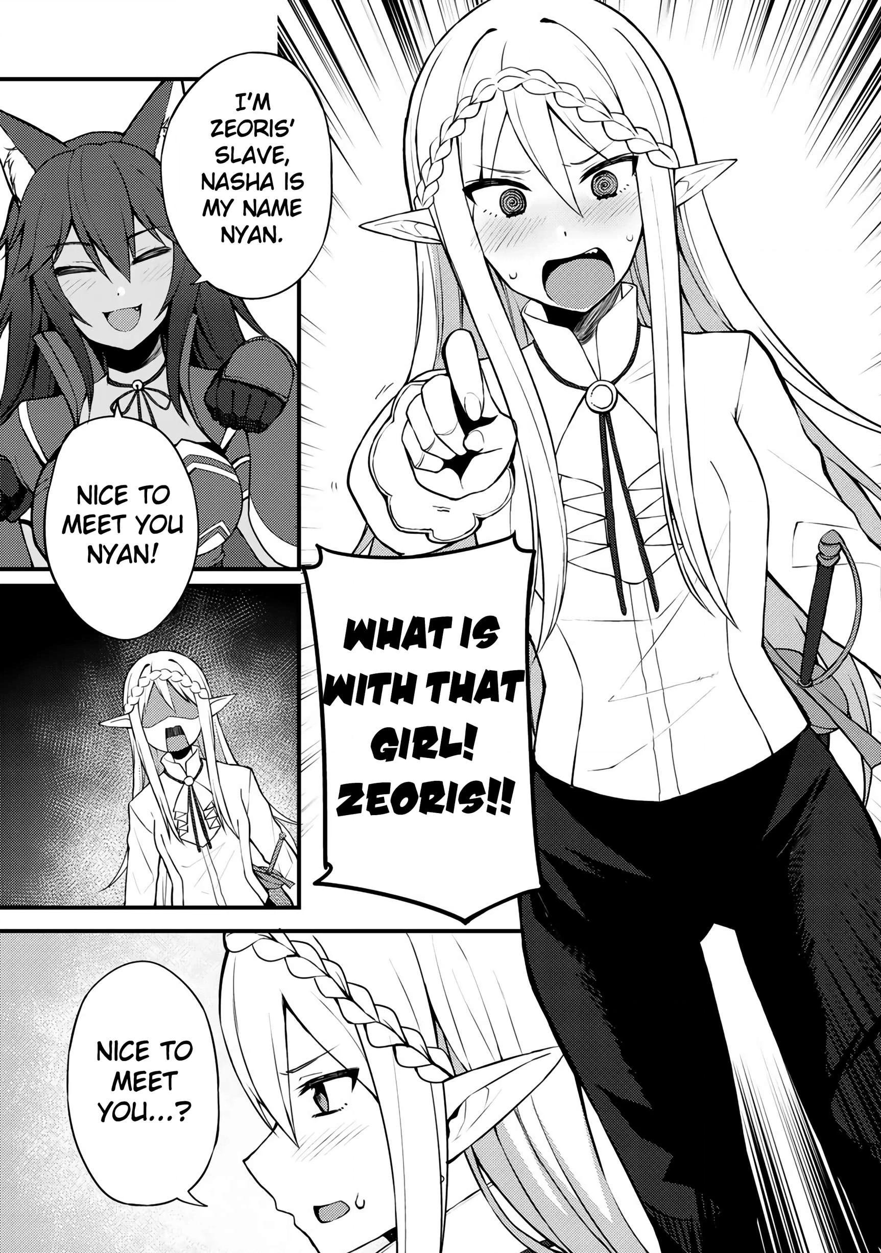 Is the Only Option a Slave Merchant?: Harem? What is that, is It Tasty Chapter 7 page 8 - 