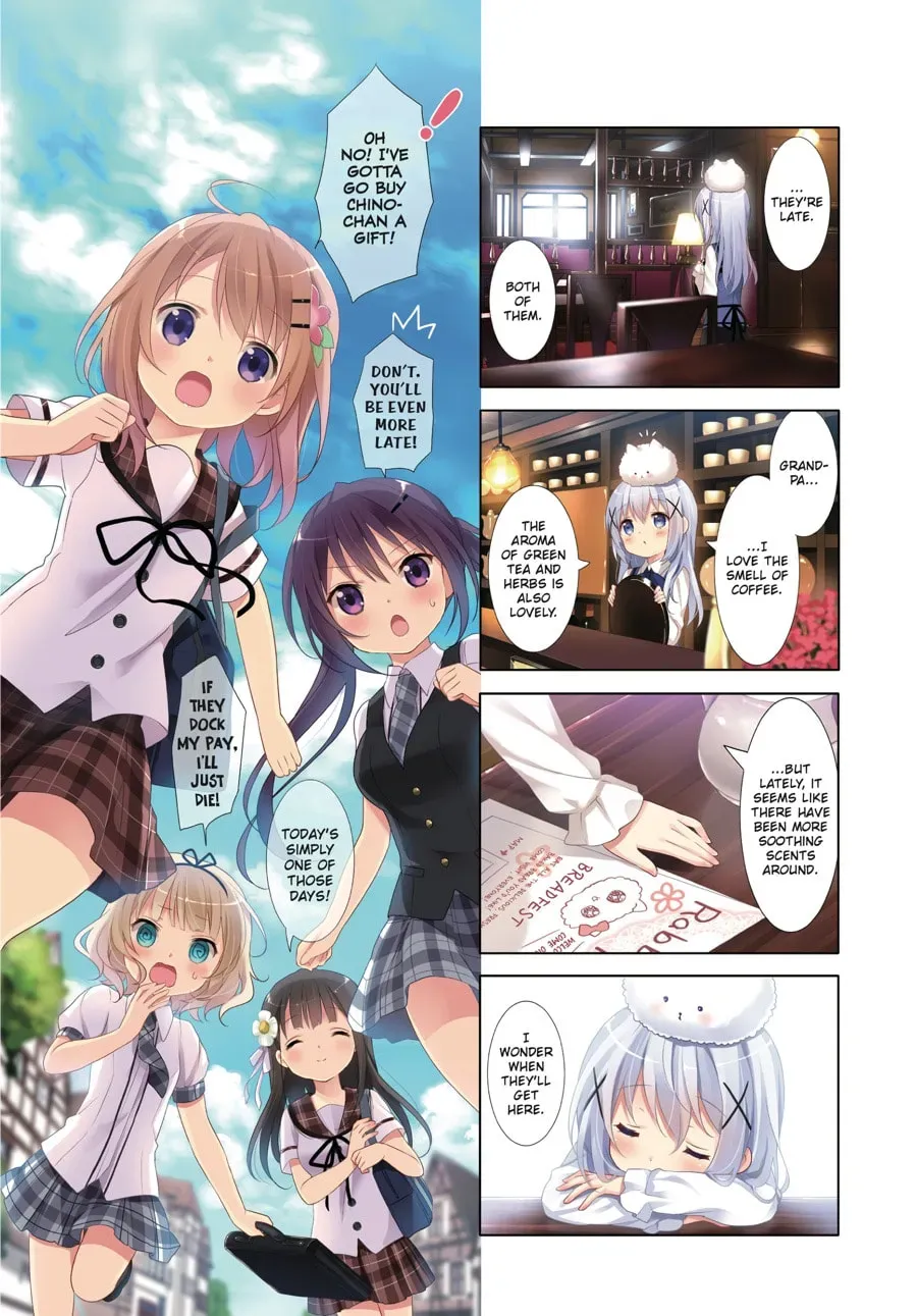 Is the order a rabbit? Chapter 0.1 page 8 - 