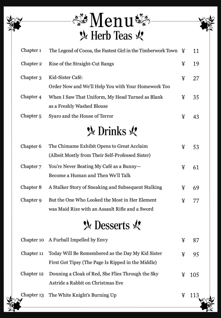 Is the order a rabbit? Chapter 0.2 page 10 - 