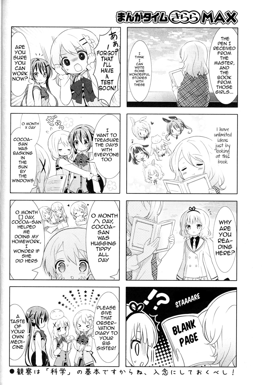 Is the order a rabbit? Chapter 0 page 8 - 
