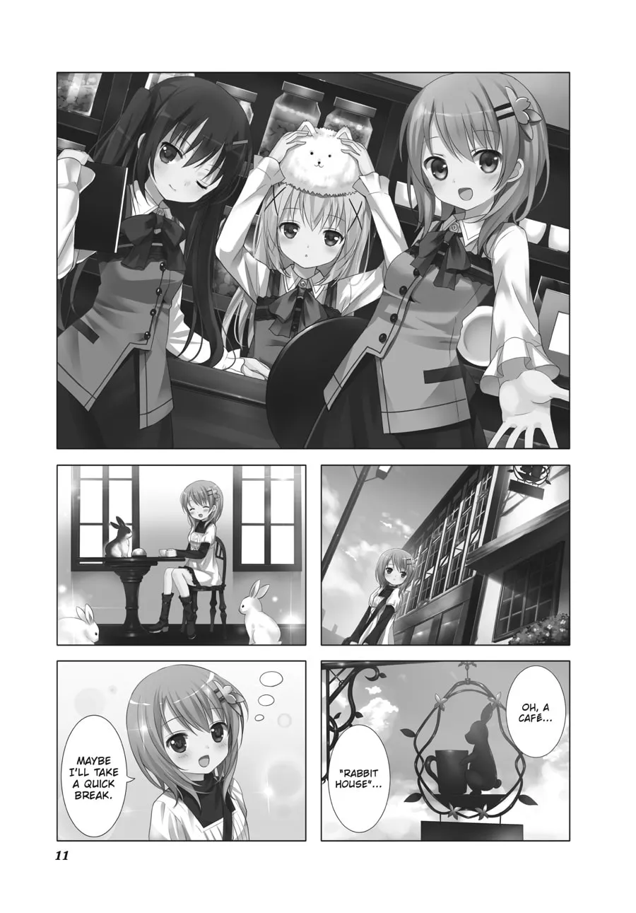 Is the order a rabbit? Chapter 1 page 1 - 