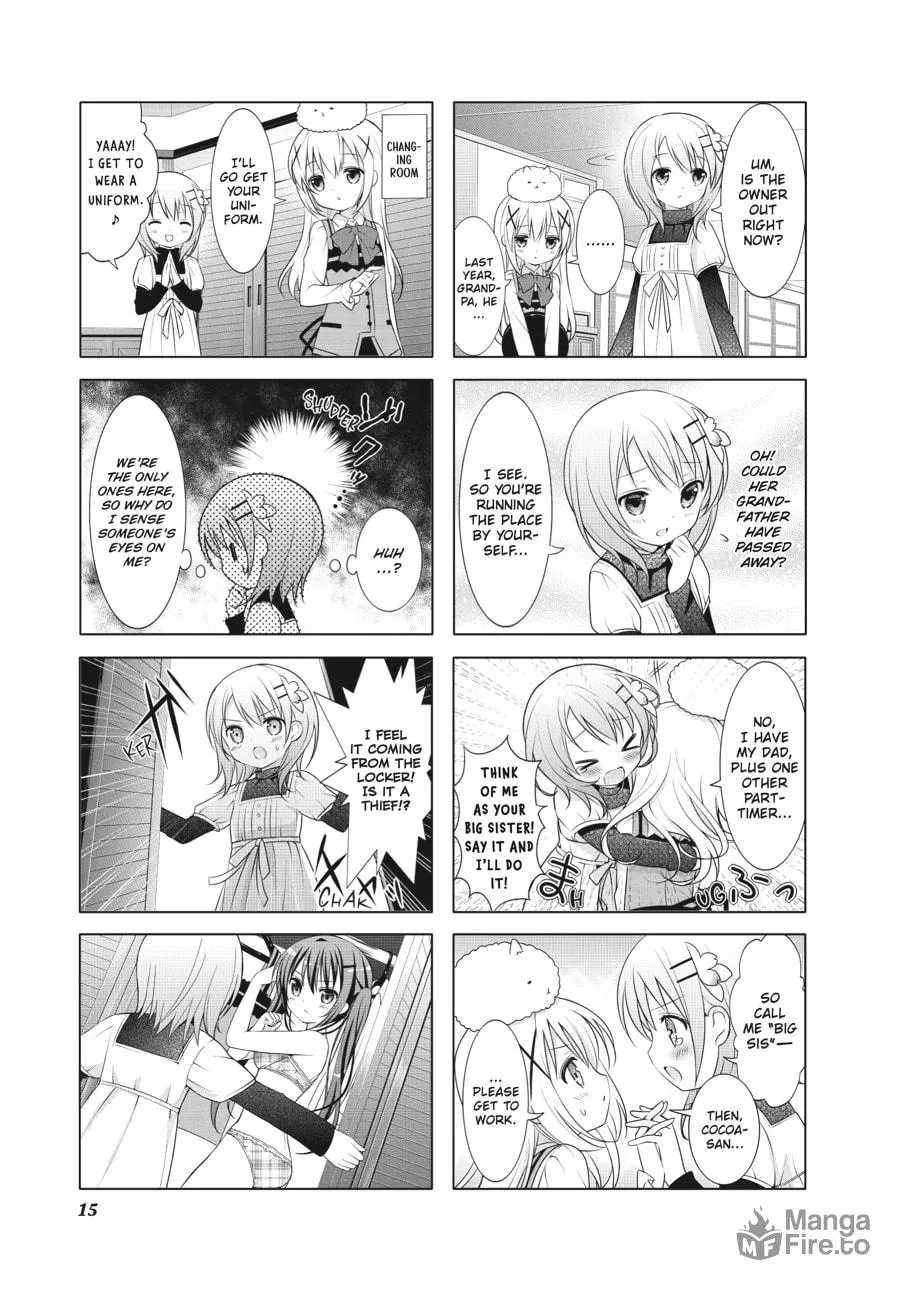 Is the order a rabbit? Chapter 1 page 5 - 