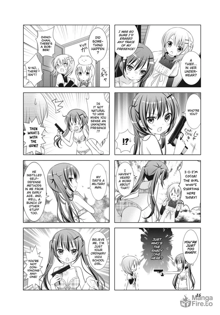 Is the order a rabbit? Chapter 1 page 6 - 