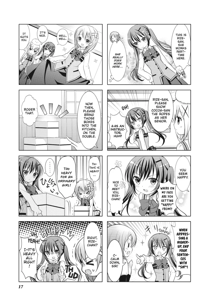 Is the order a rabbit? Chapter 1 page 7 - 