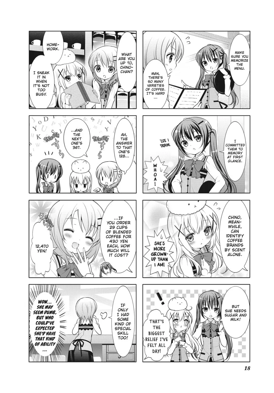 Is the order a rabbit? Chapter 1 page 8 - 