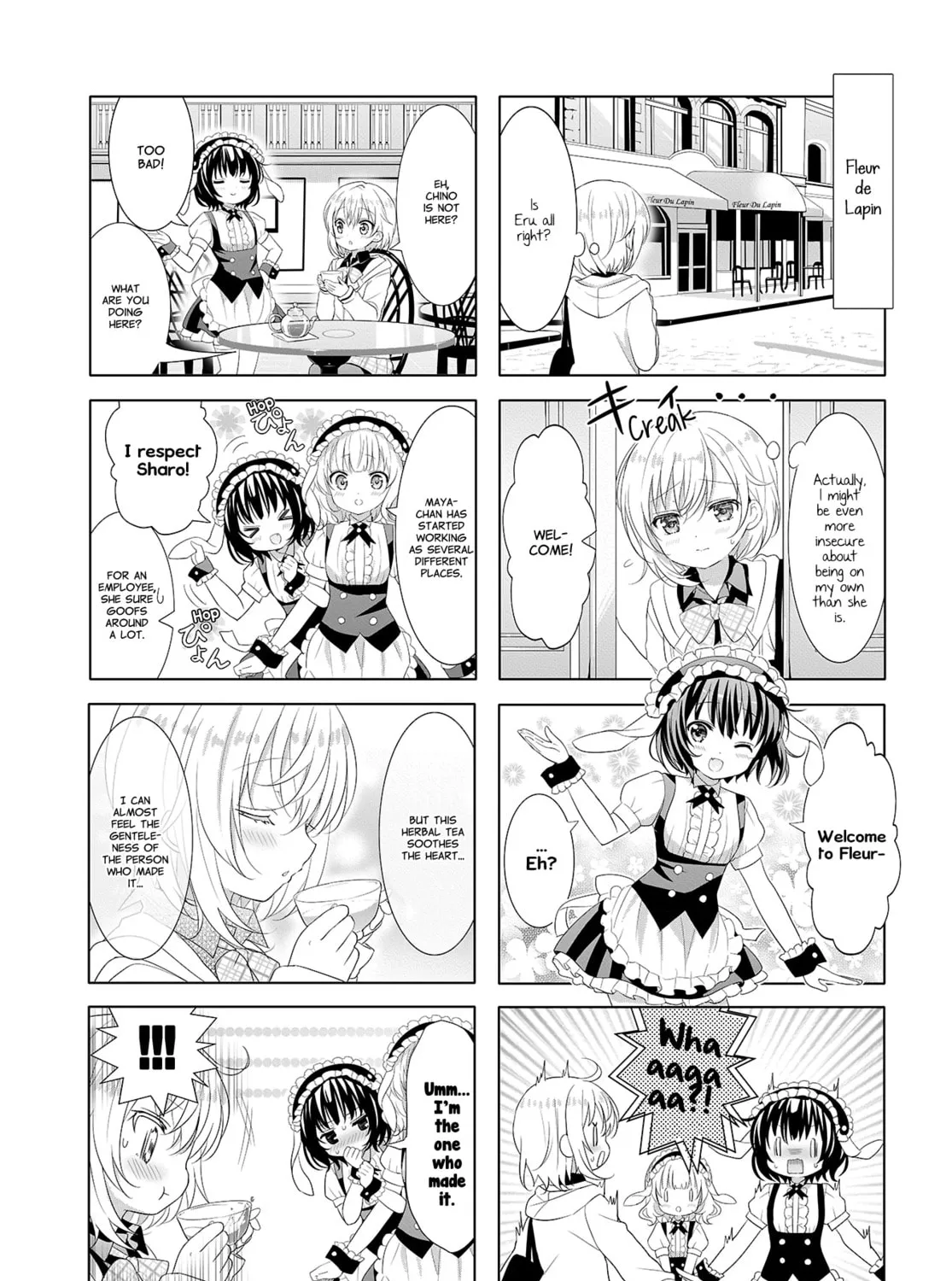 Is the order a rabbit? Chapter 121 page 13 - 