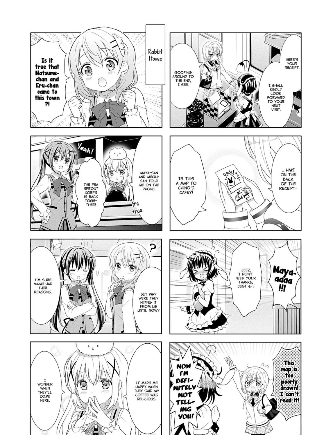 Is the order a rabbit? Chapter 121 page 17 - 