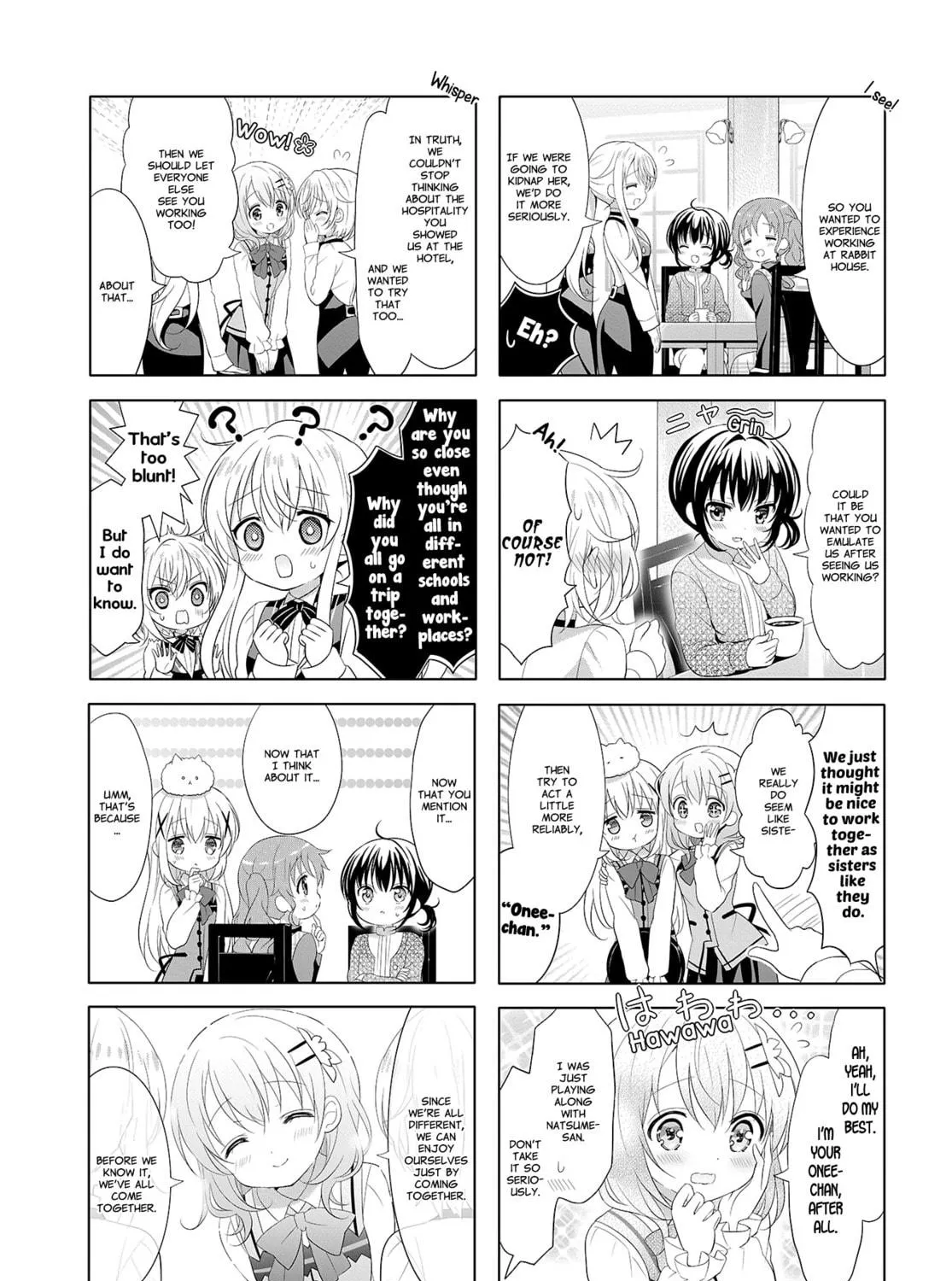 Is the order a rabbit? Chapter 122 page 11 - 
