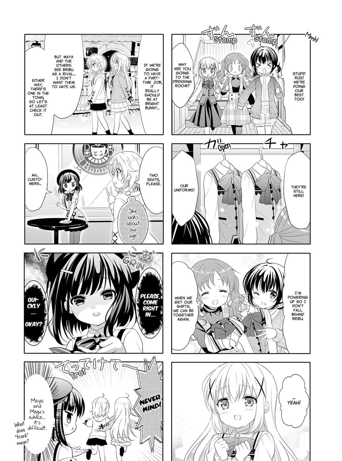 Is the order a rabbit? Chapter 122 page 17 - 