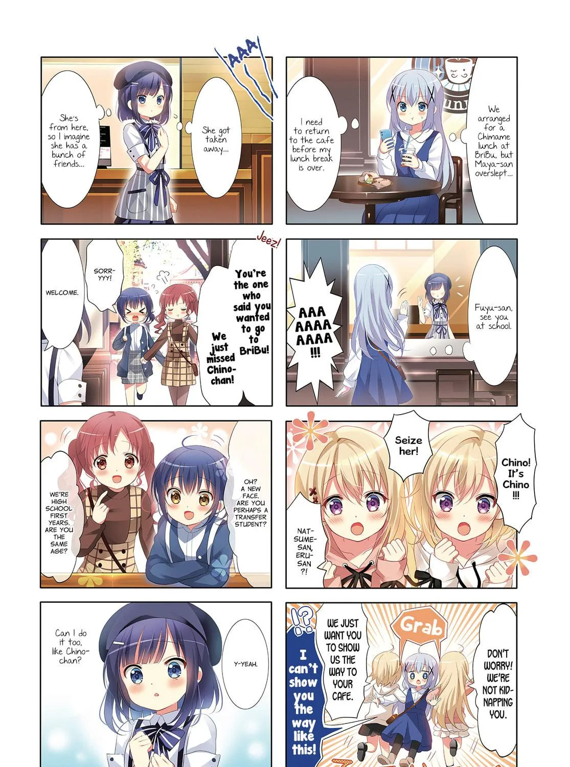 Is the order a rabbit? Chapter 122 page 5 - 