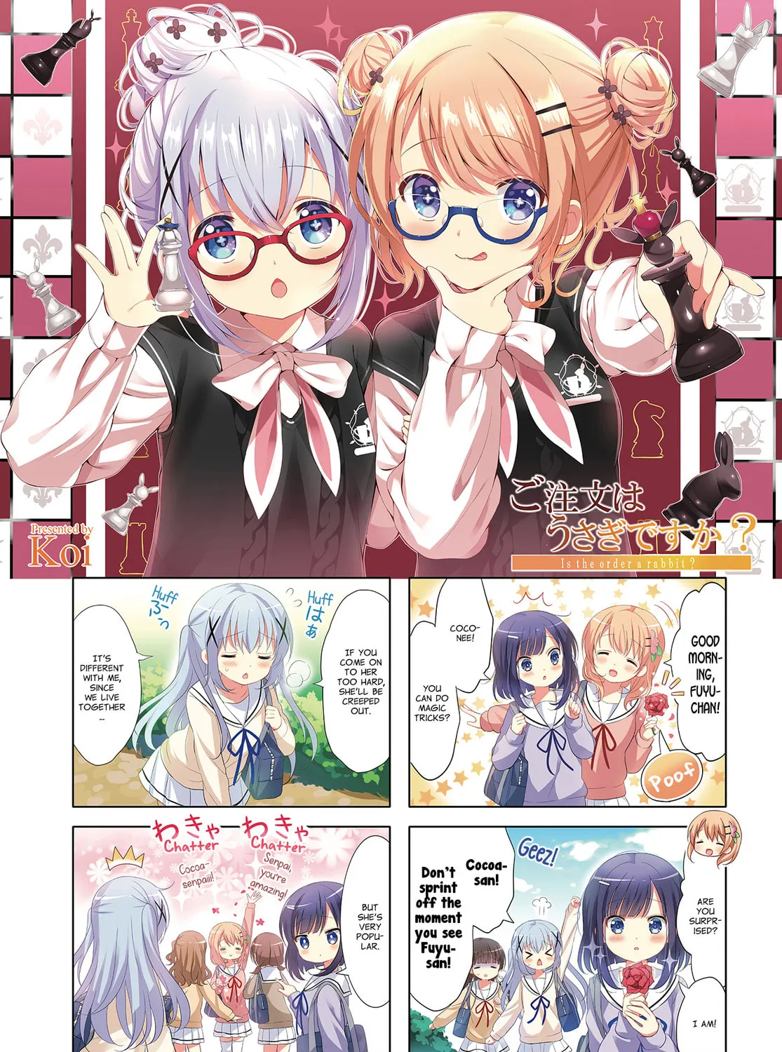 Is the order a rabbit? Chapter 123 page 3 - 