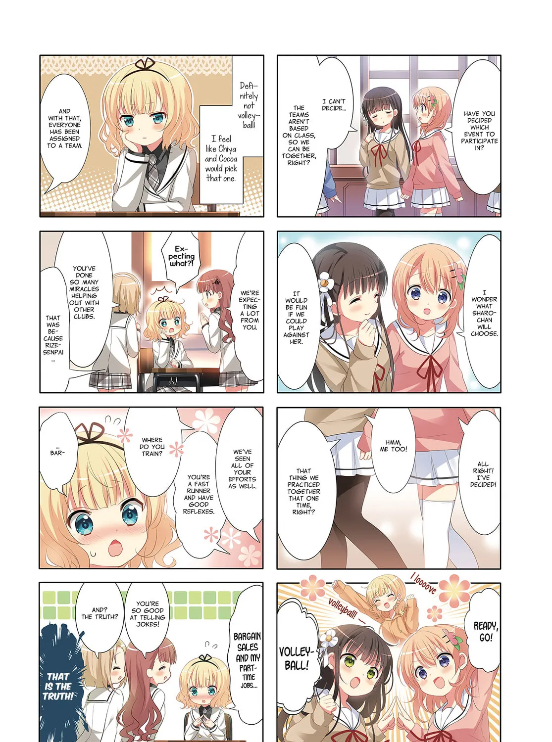 Is the order a rabbit? Chapter 124 page 3 - 