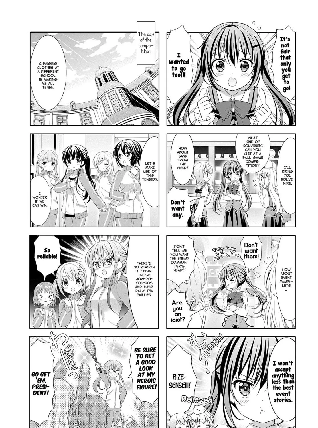 Is the order a rabbit? Chapter 124 page 5 - 
