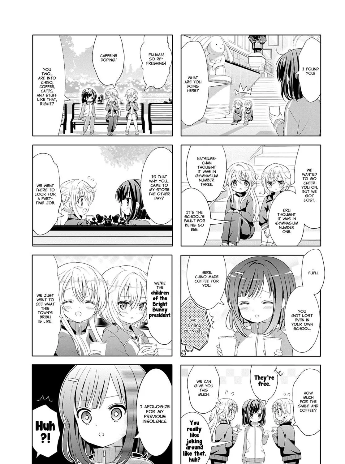 Is the order a rabbit? Chapter 125 page 17 - 