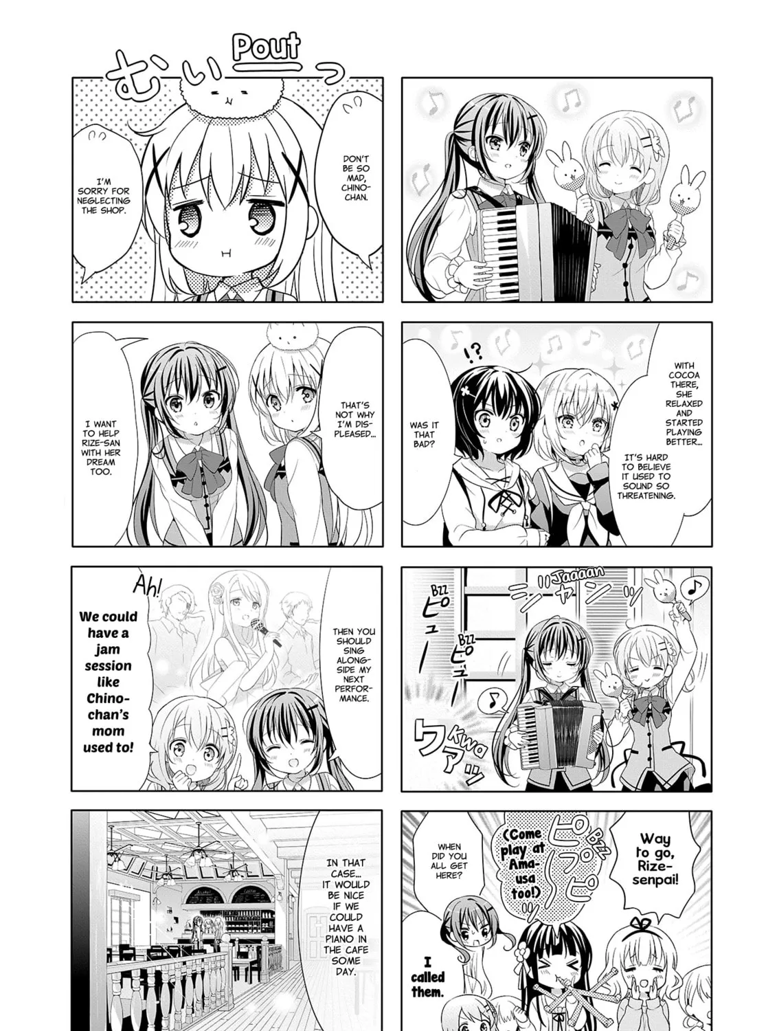 Is the order a rabbit? Chapter 126 page 13 - 