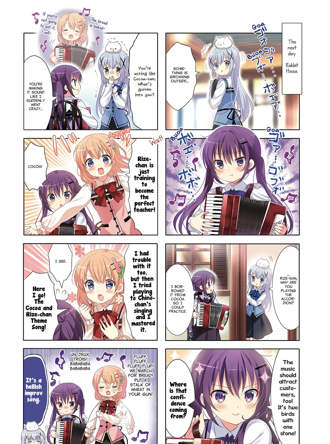 Is the order a rabbit? Chapter 126 page 3 - 