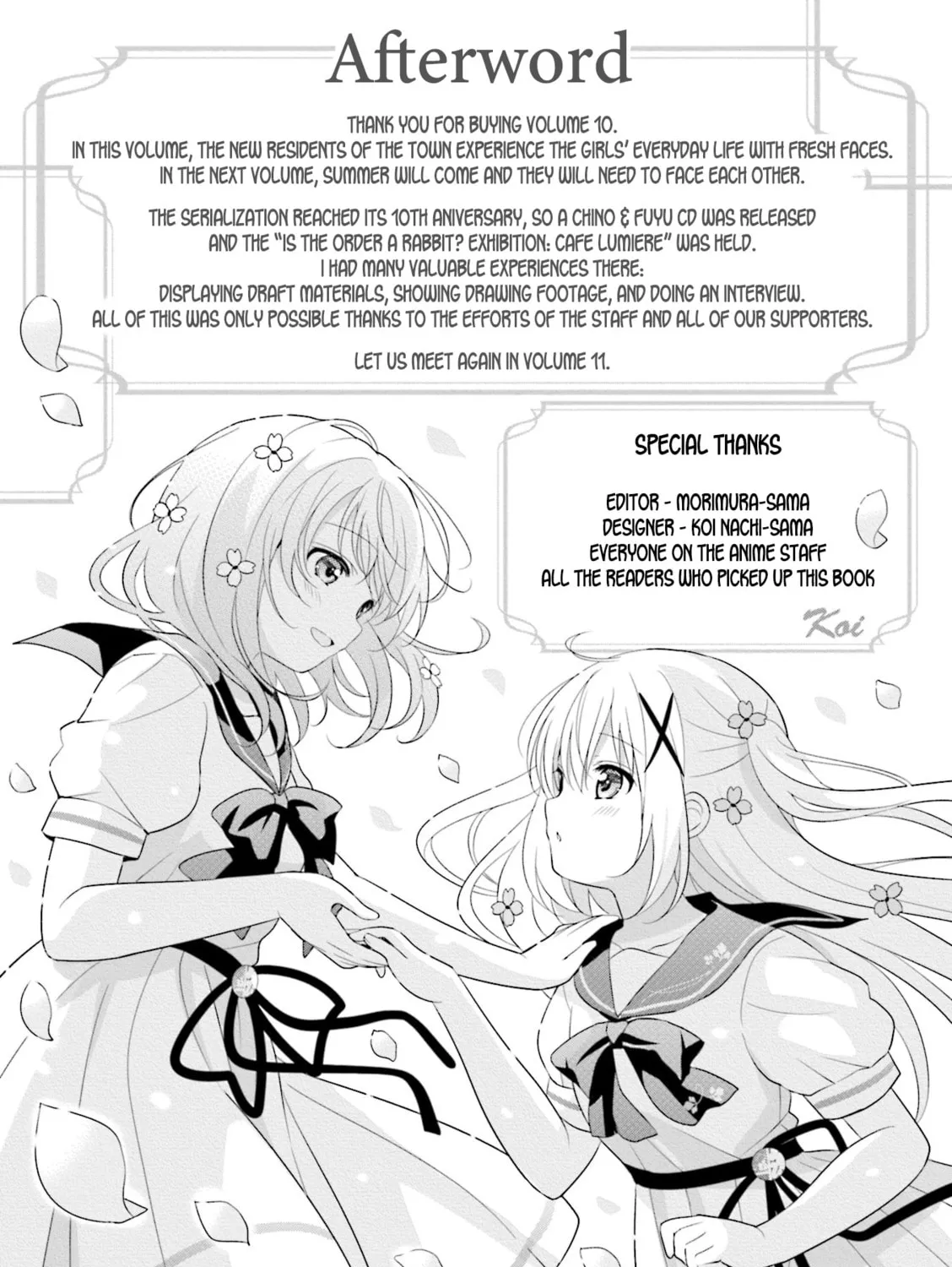 Is the order a rabbit? Chapter 132.1 page 25 - 