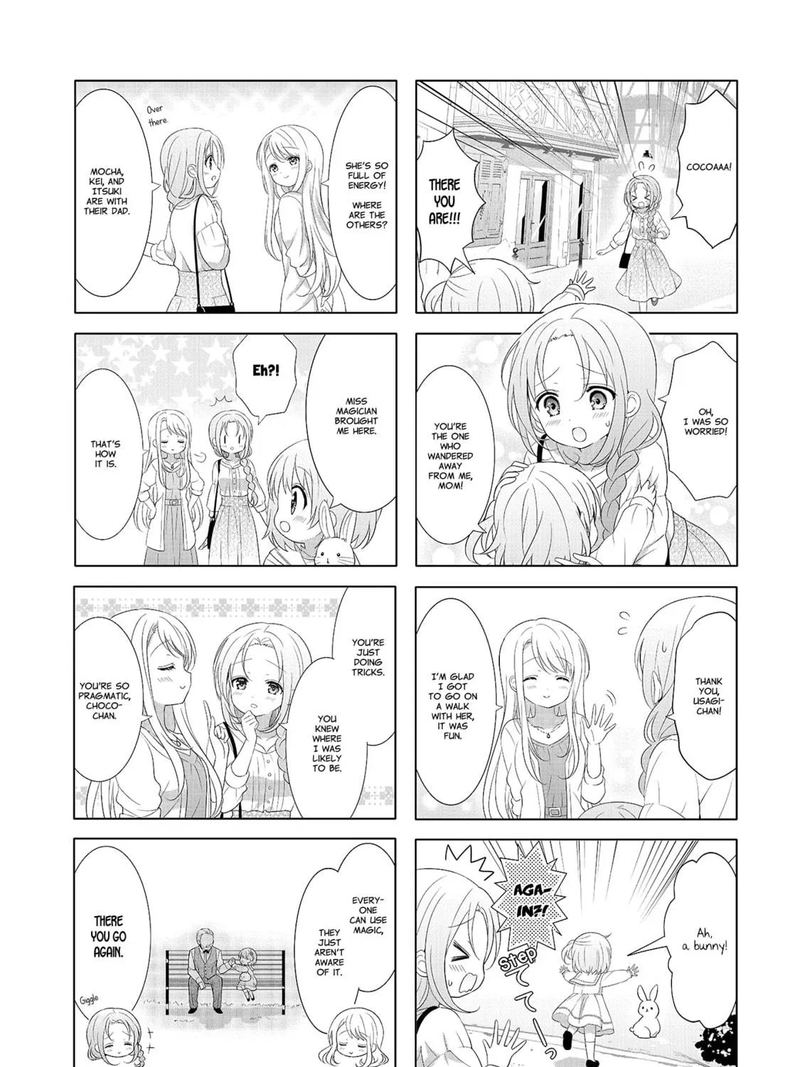 Is the order a rabbit? Chapter 133 page 5 - 