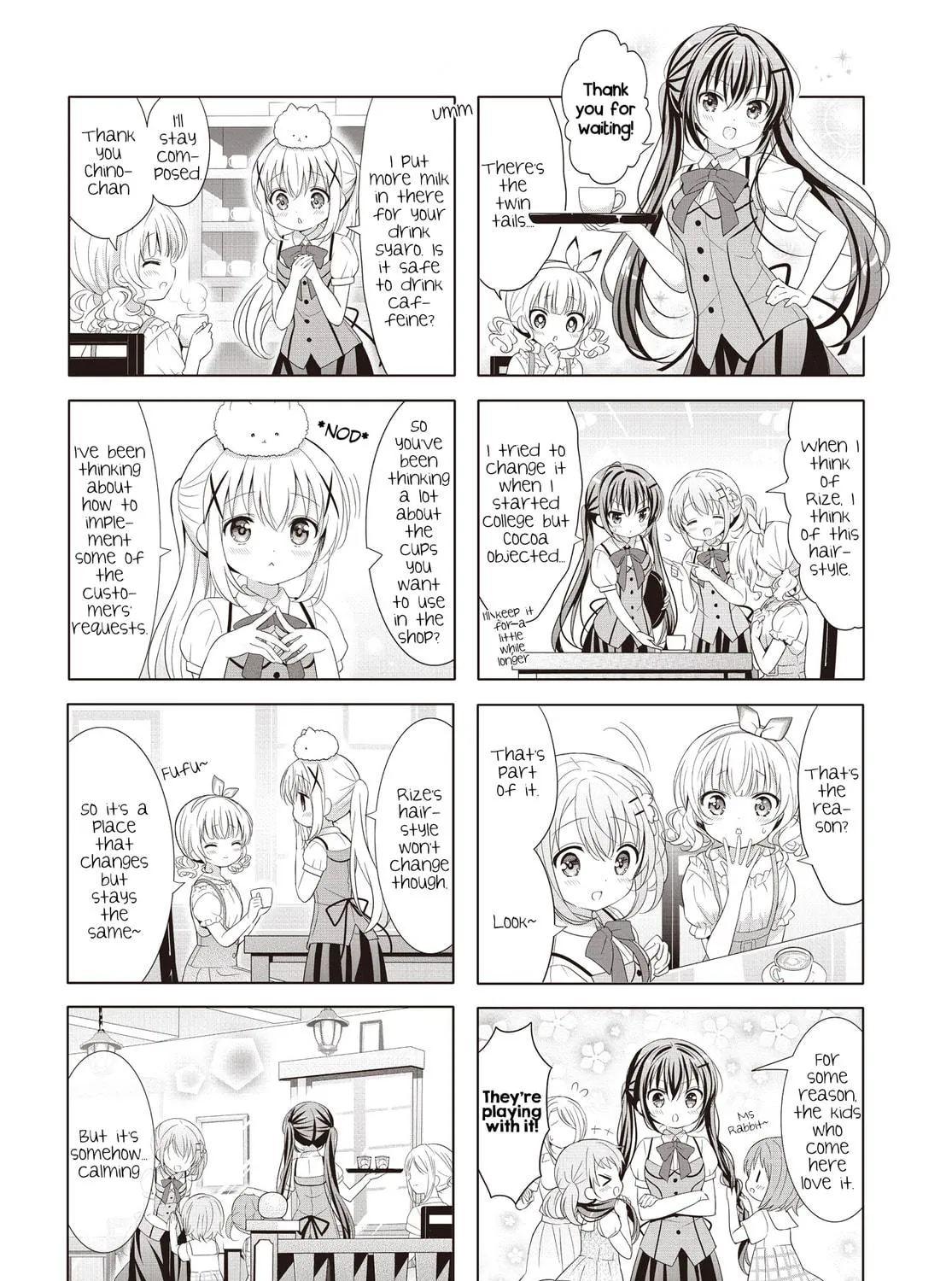 Is the order a rabbit? Chapter 137 page 11 - 