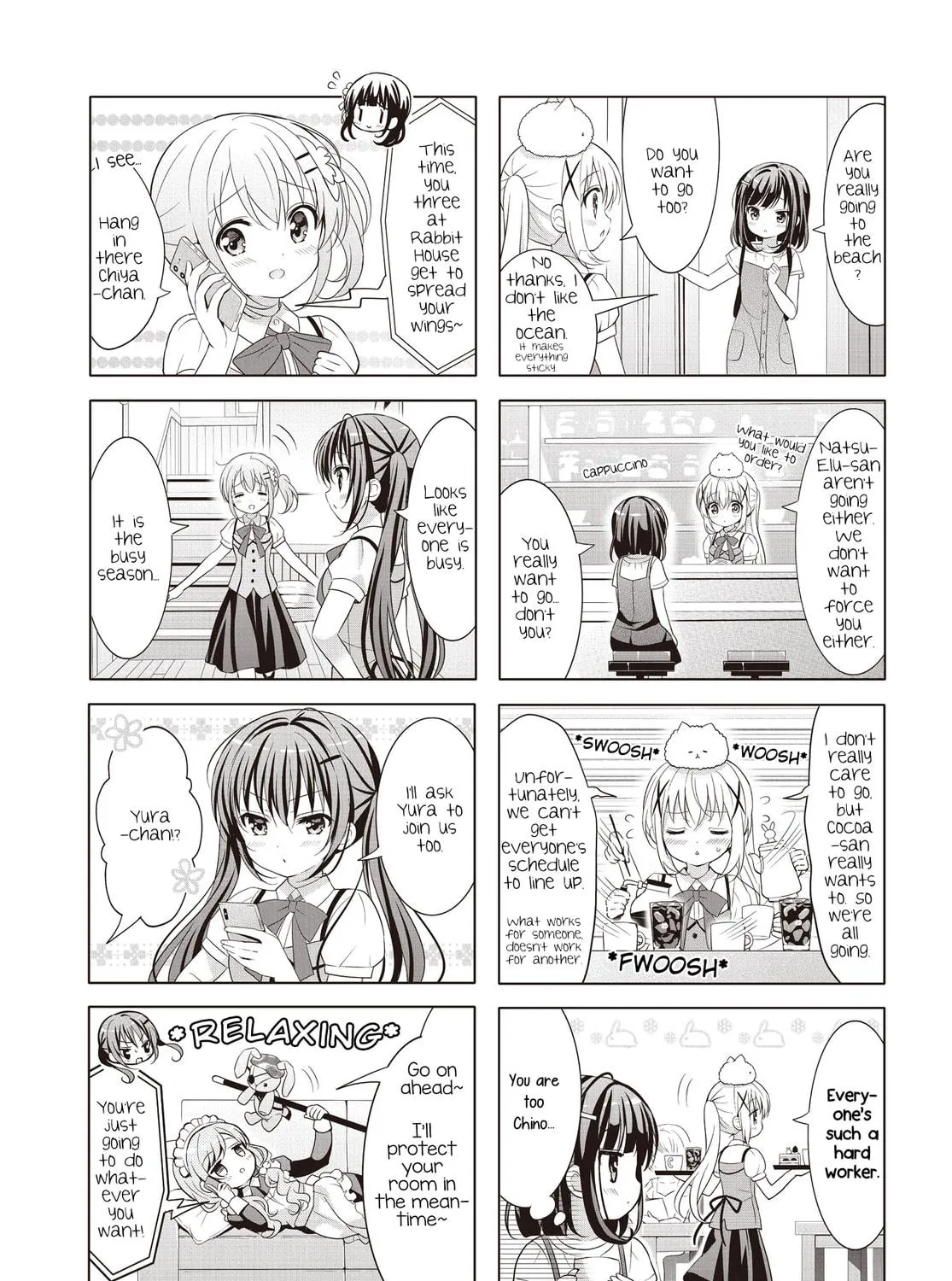 Is the order a rabbit? Chapter 140 page 5 - 