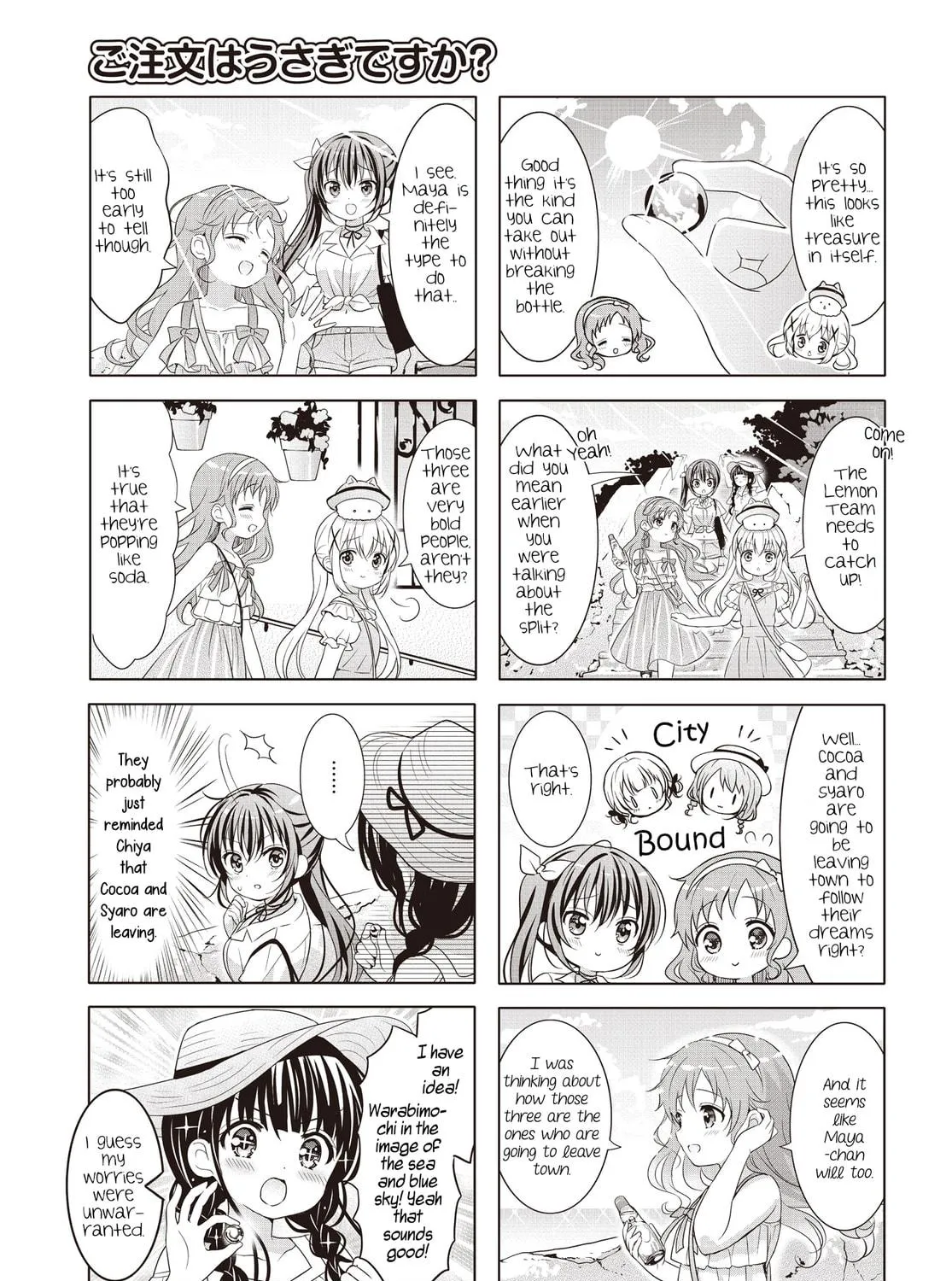 Is the order a rabbit? Chapter 141 page 9 - 