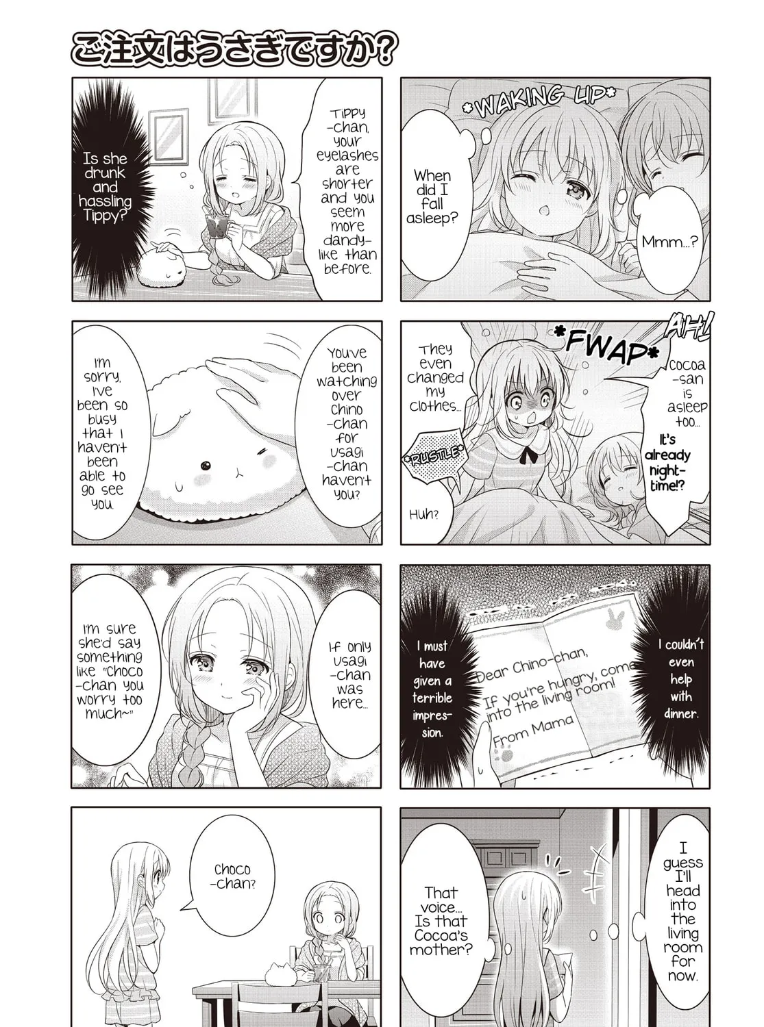 Is the order a rabbit? Chapter 144 page 13 - 
