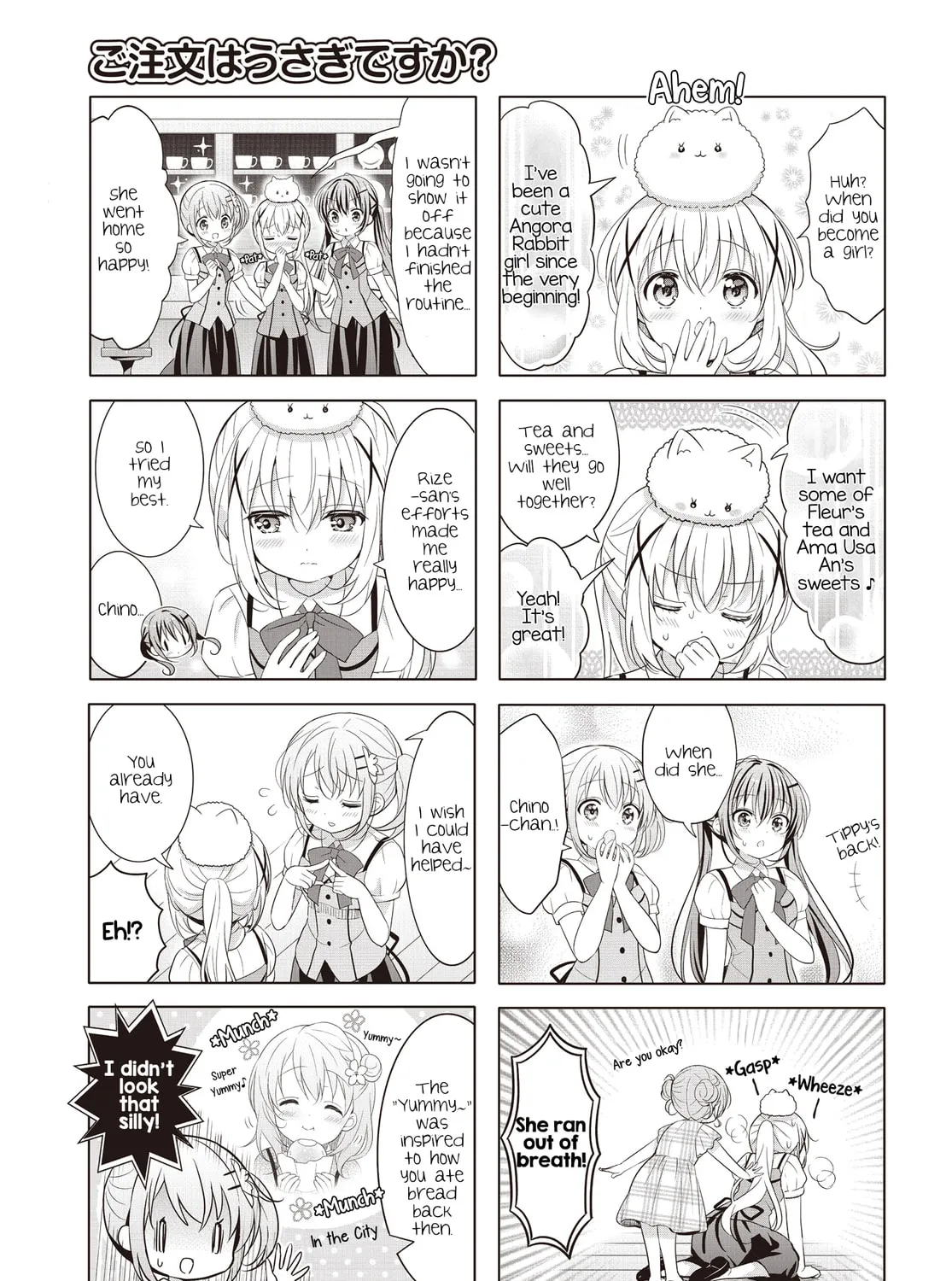 Is the order a rabbit? Chapter 148 page 13 - 