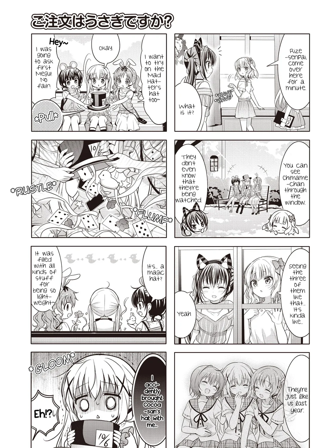 Is the order a rabbit? Chapter 154 page 13 - 
