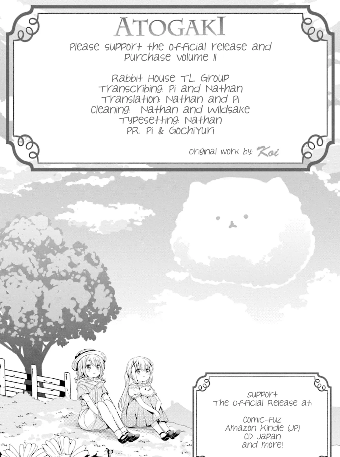 Is the order a rabbit? Chapter 155 page 21 - 