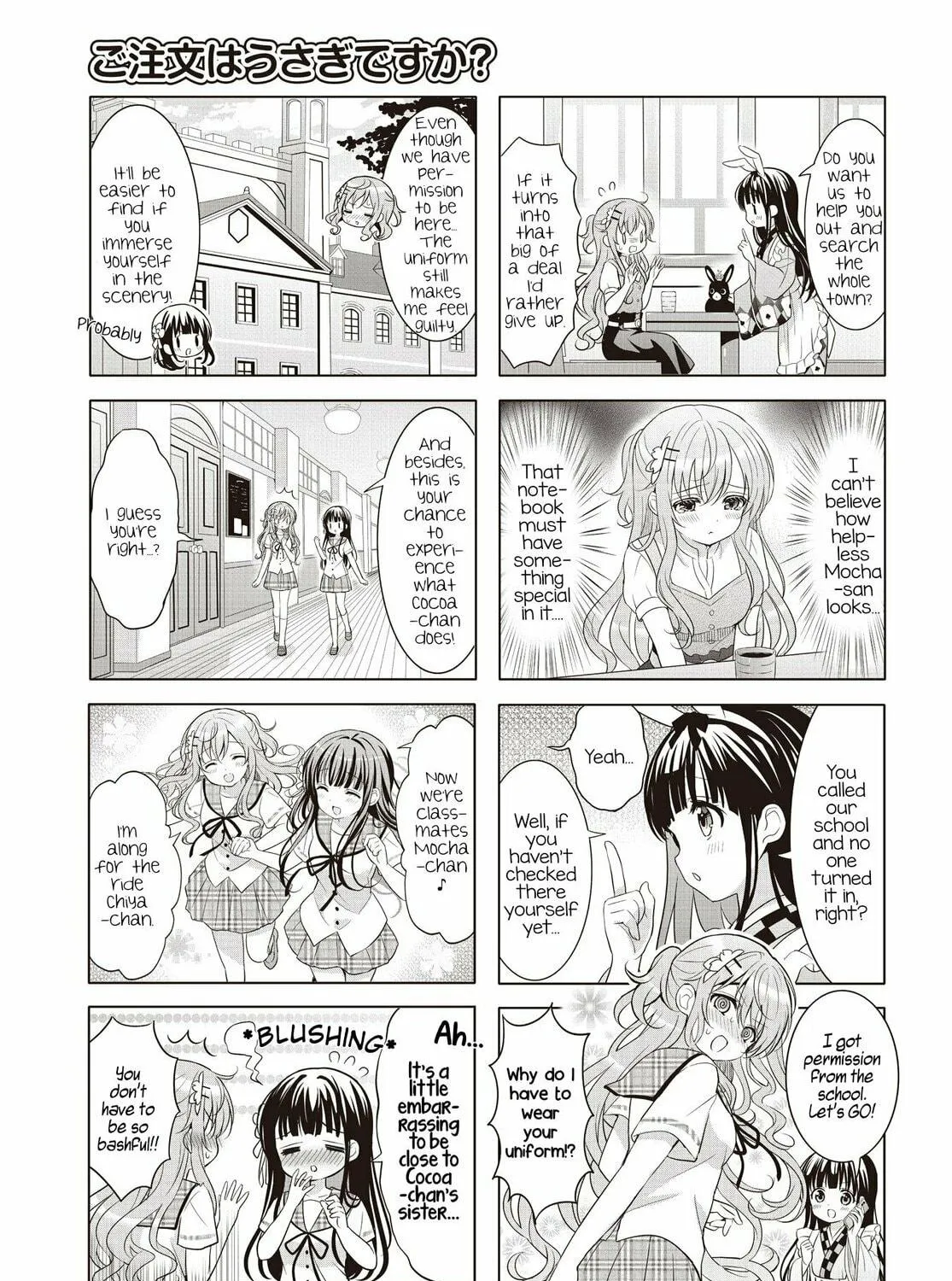 Is the order a rabbit? Chapter 160 page 5 - 