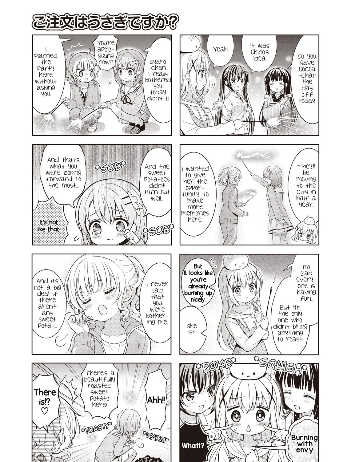 Is the order a rabbit? Chapter 161 page 13 - 