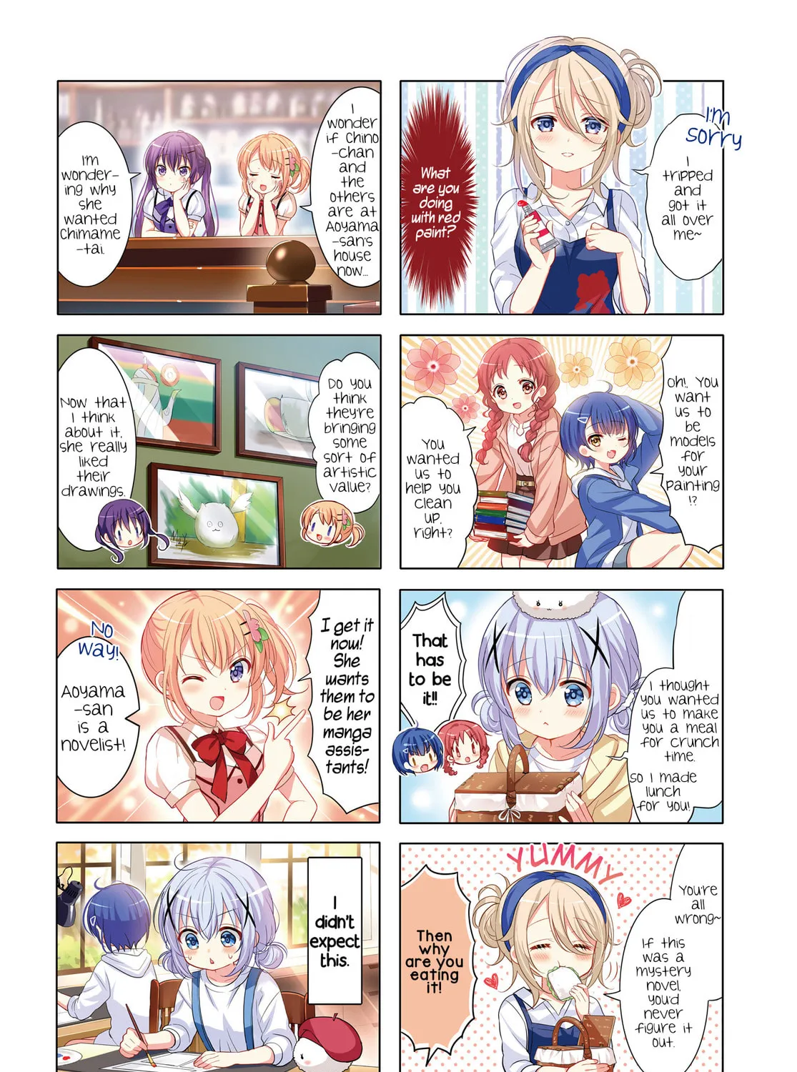 Is the order a rabbit? Chapter 163 page 3 - 