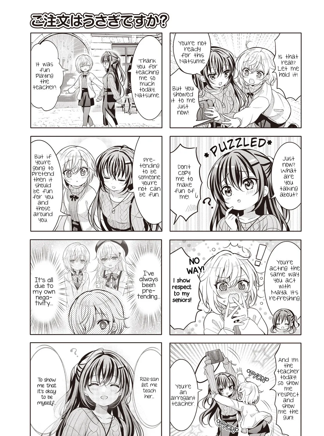Is the order a rabbit? Chapter 164 page 13 - 
