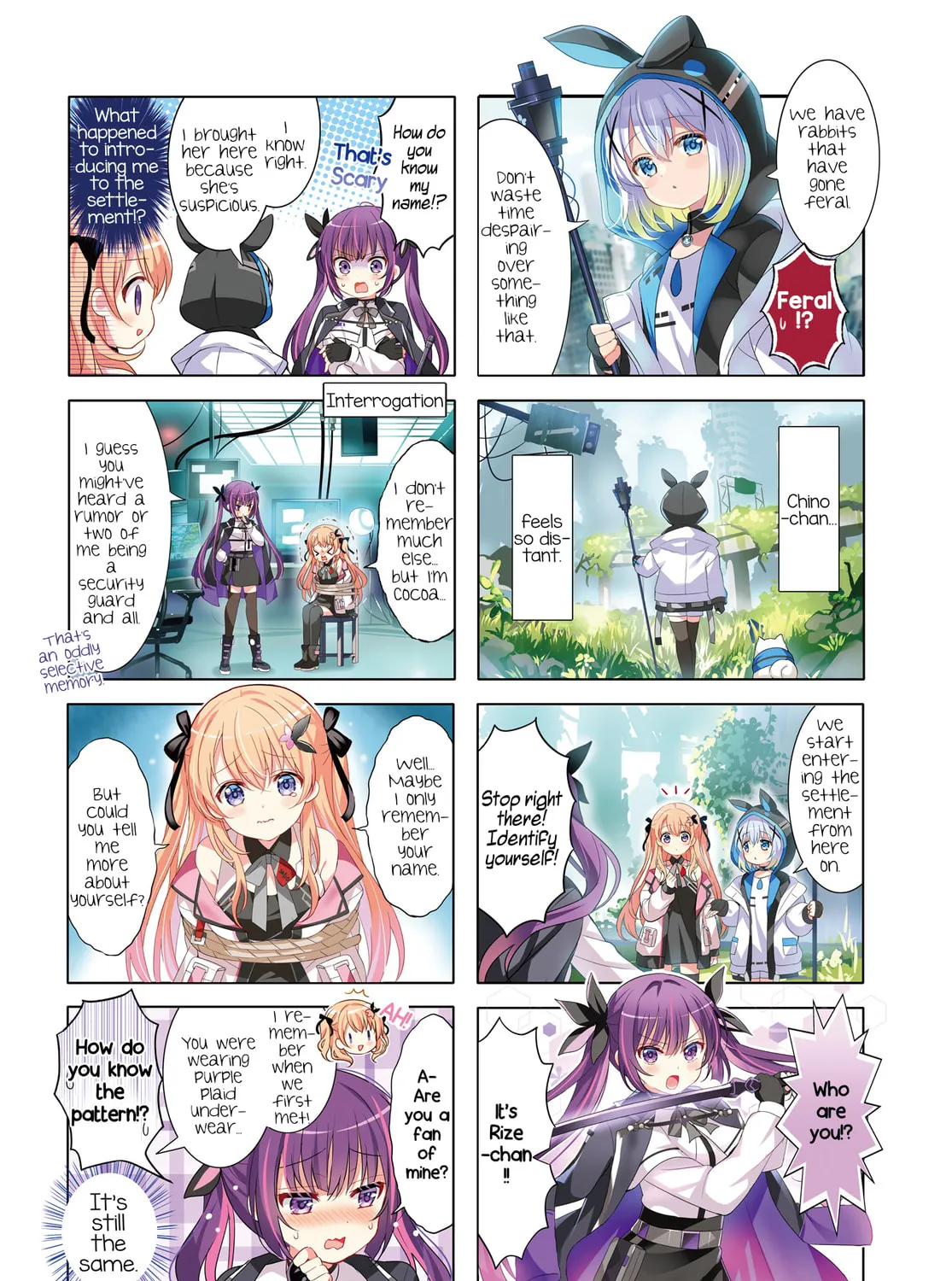 Is the order a rabbit? Chapter 167 page 3 - 