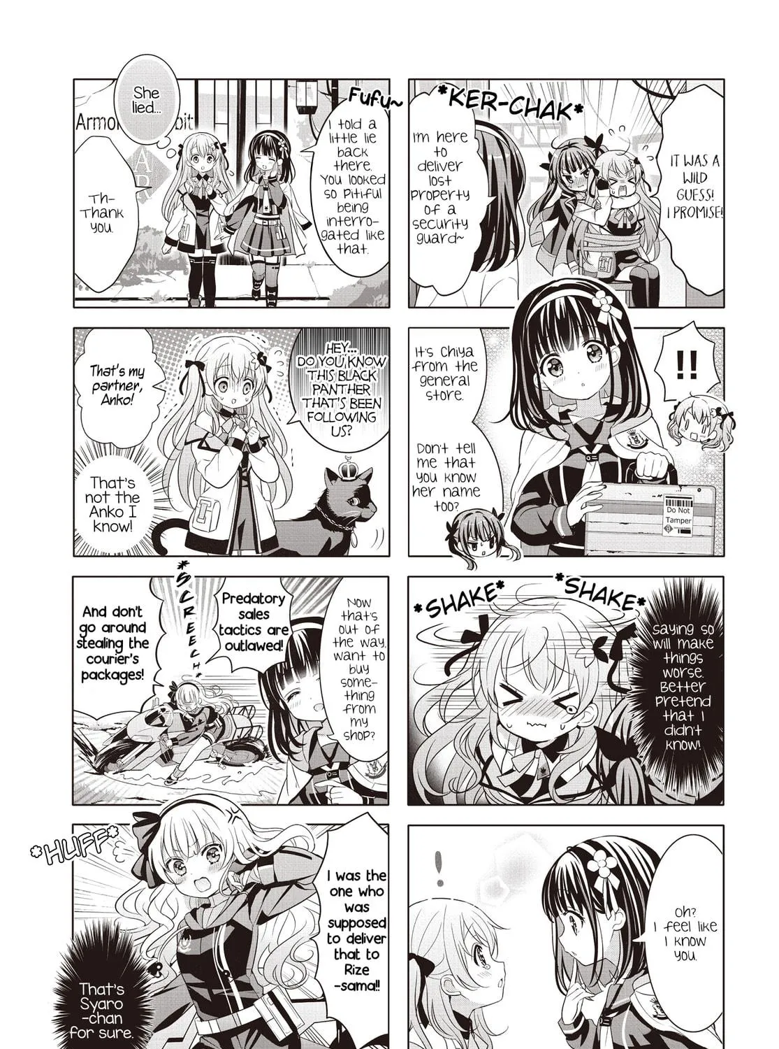 Is the order a rabbit? Chapter 167 page 5 - 