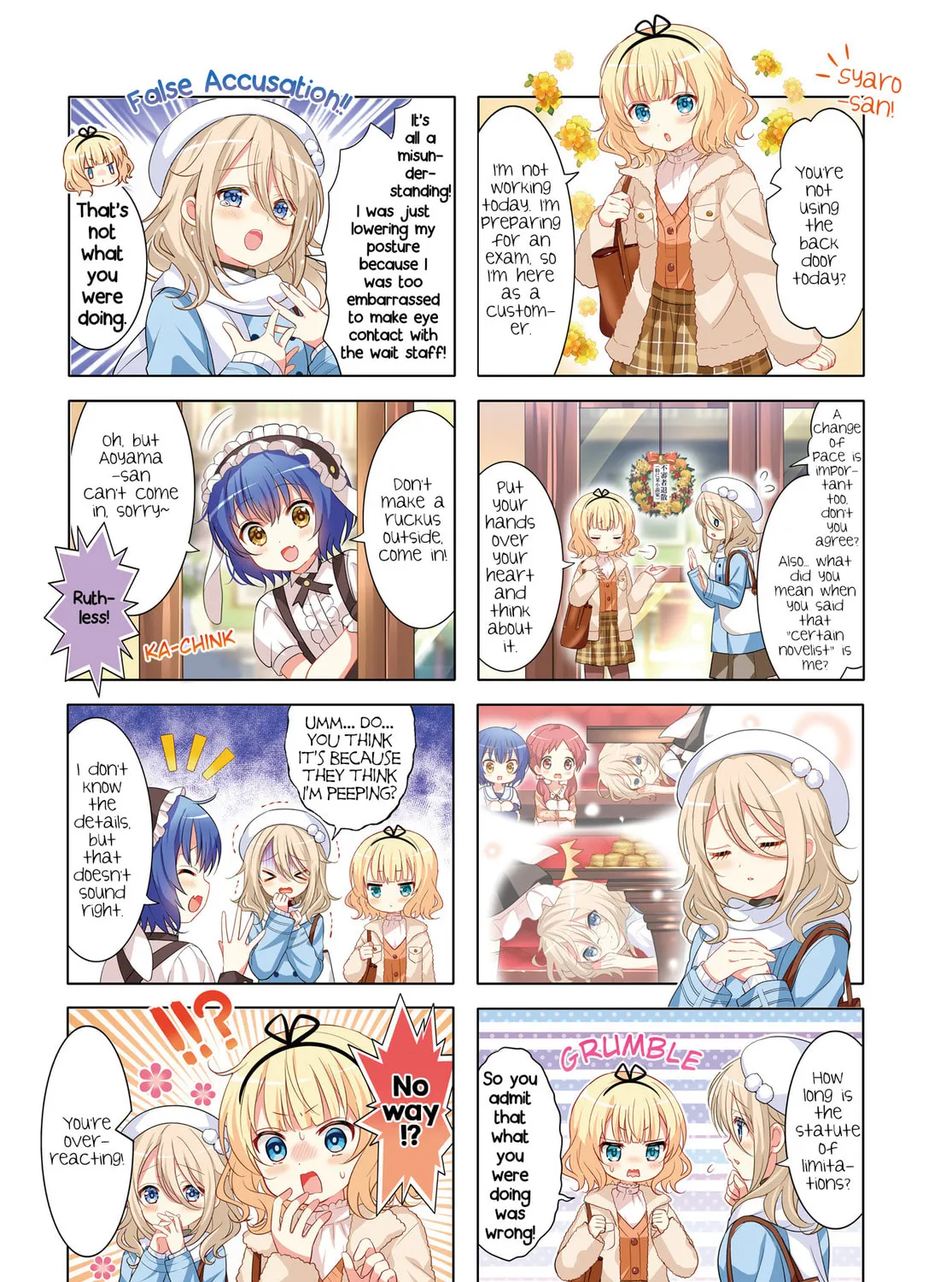Is the order a rabbit? Chapter 174 page 3 - 