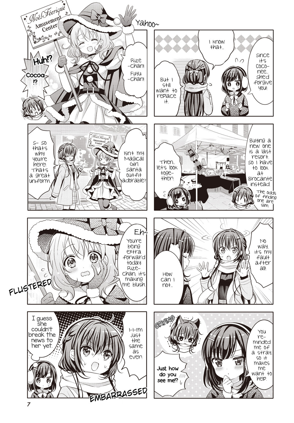 Is the order a rabbit? Chapter 180 page 3 - 