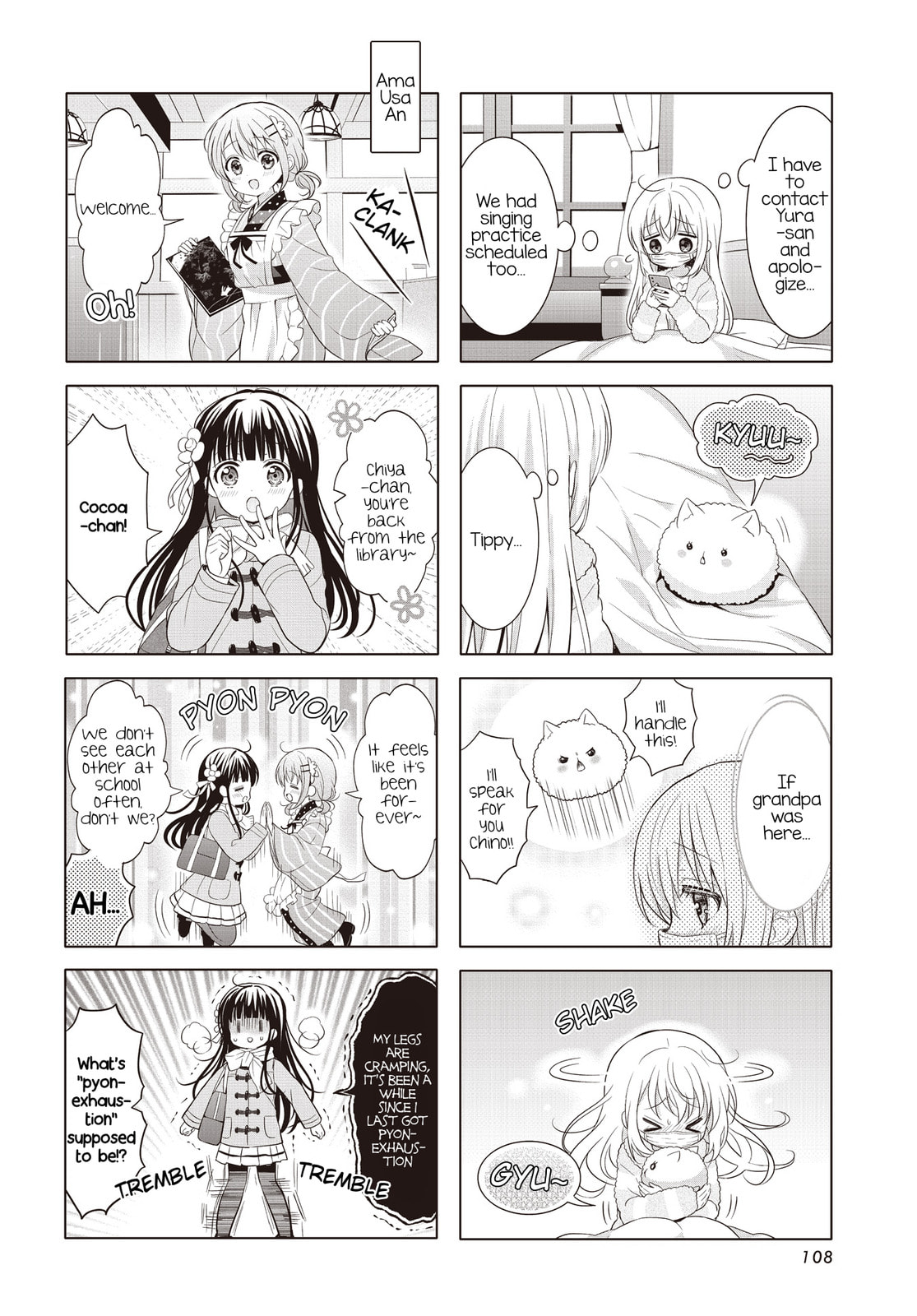 Is the order a rabbit? Chapter 182 page 4 - 