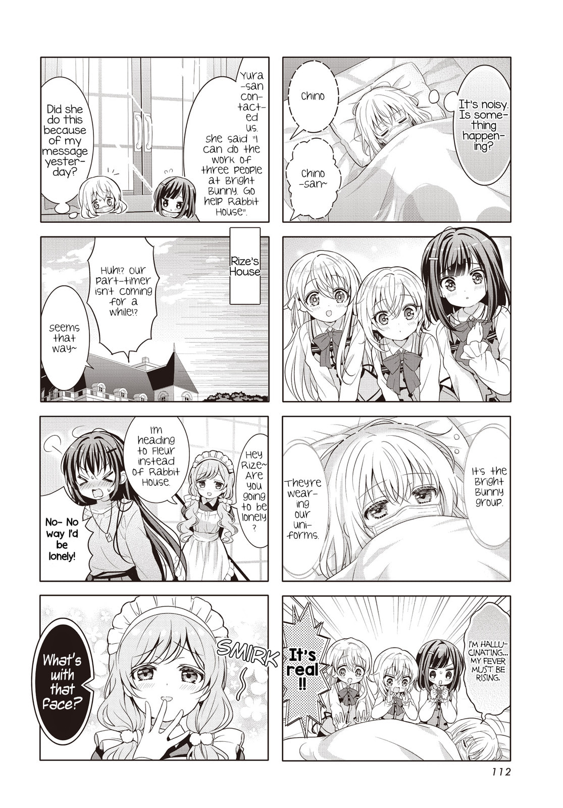 Is the order a rabbit? Chapter 182 page 8 - 