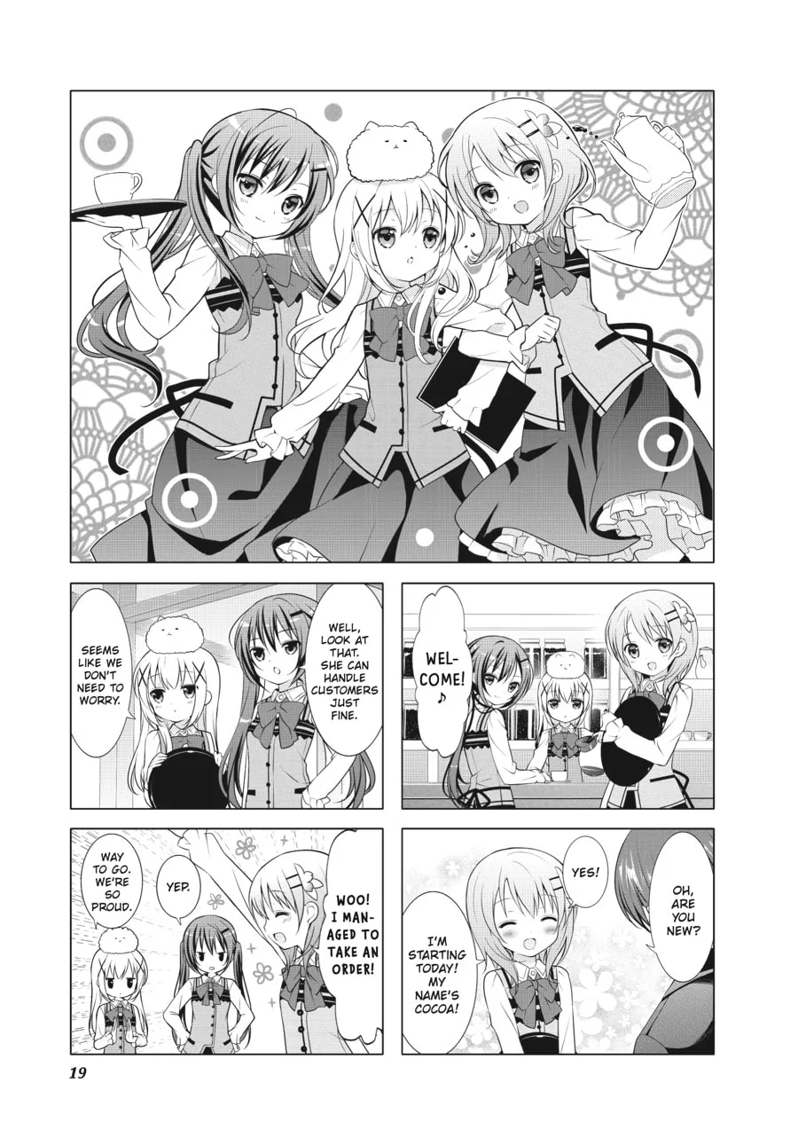 Is the order a rabbit? Chapter 2 page 1 - 
