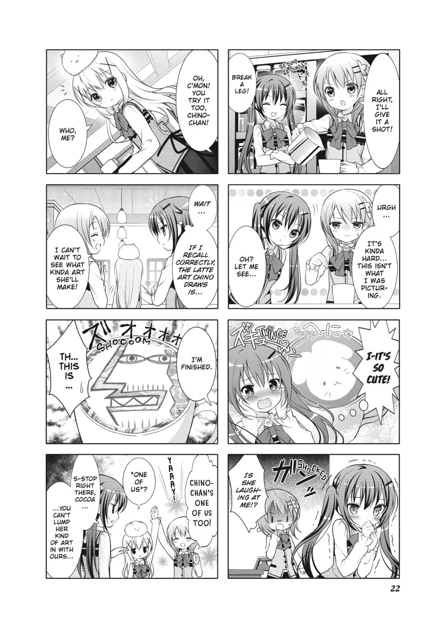 Is the order a rabbit? Chapter 2 page 4 - 