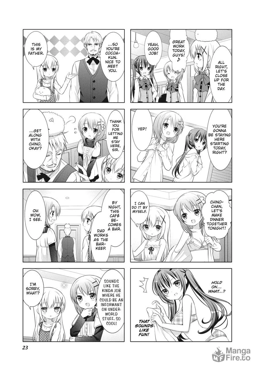 Is the order a rabbit? Chapter 2 page 5 - 