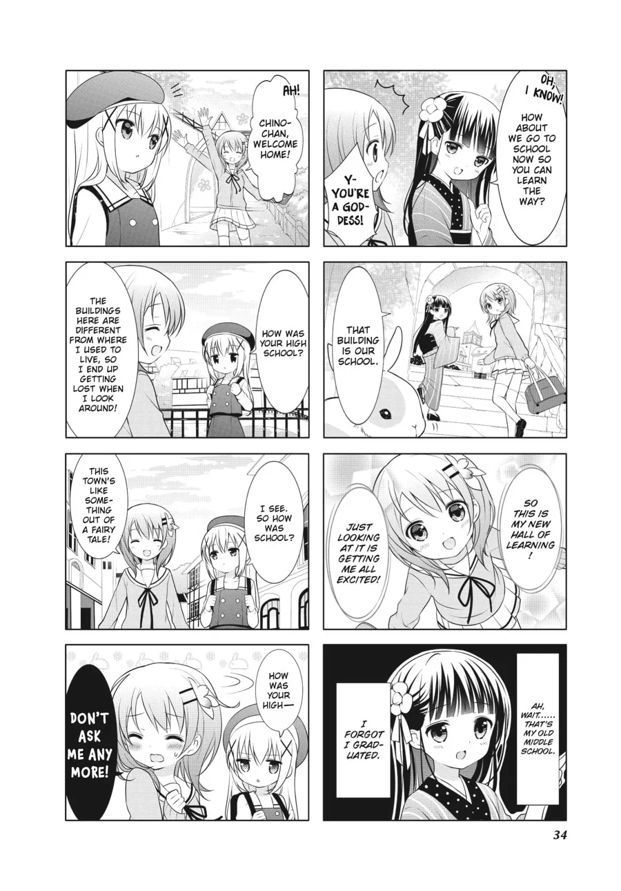 Is the order a rabbit? Chapter 3 page 8 - 