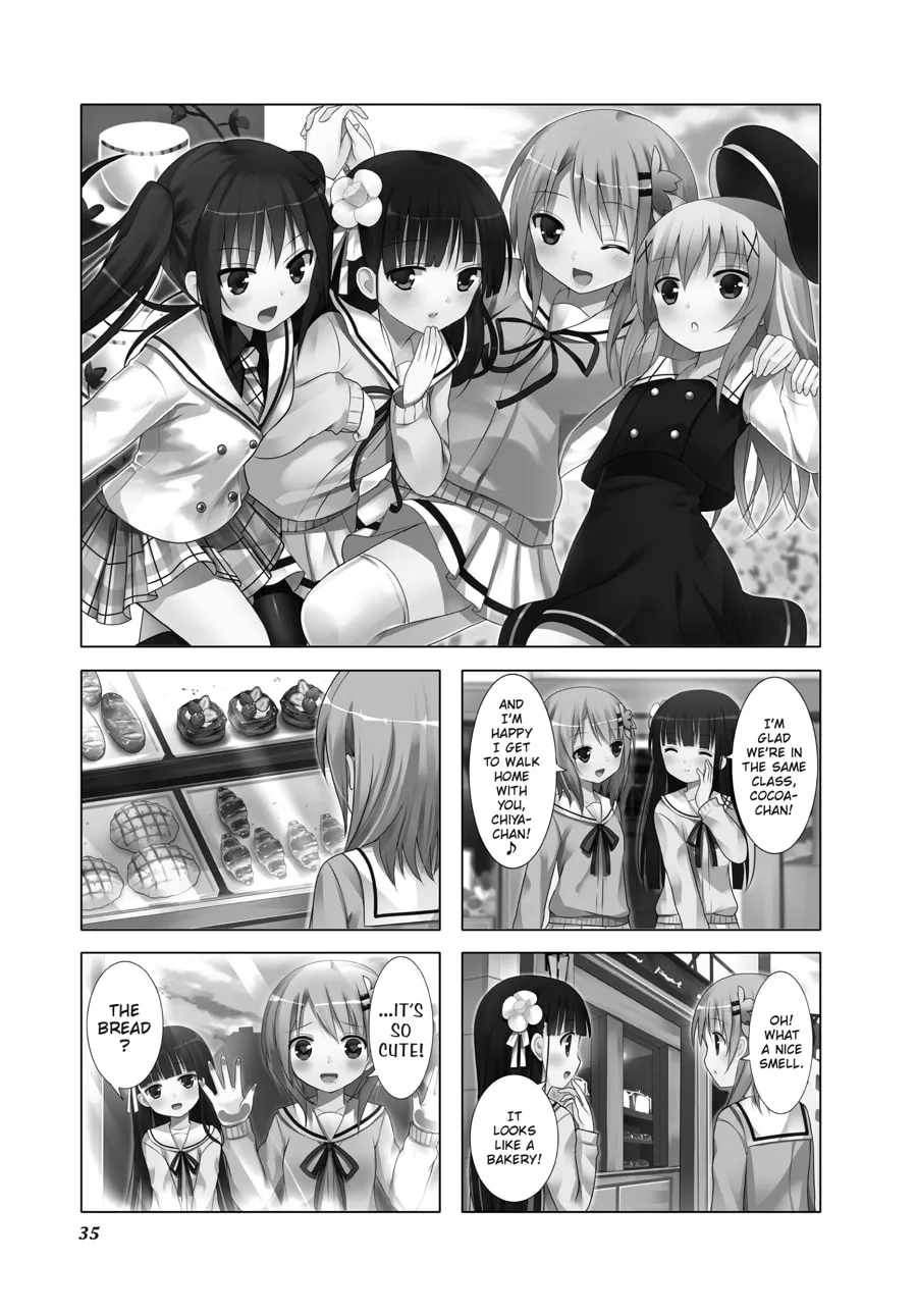 Is the order a rabbit? Chapter 4 page 1 - 