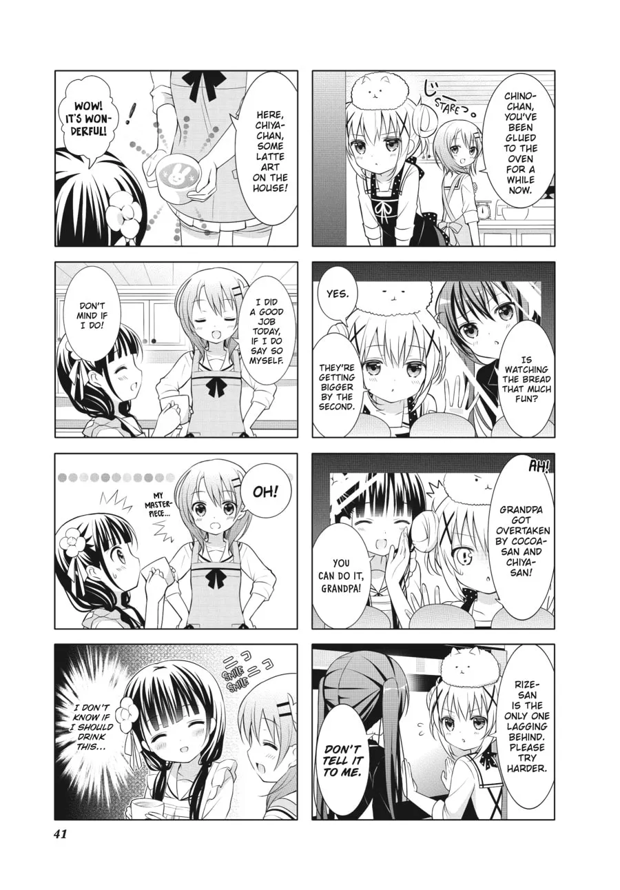 Is the order a rabbit? Chapter 4 page 7 - 