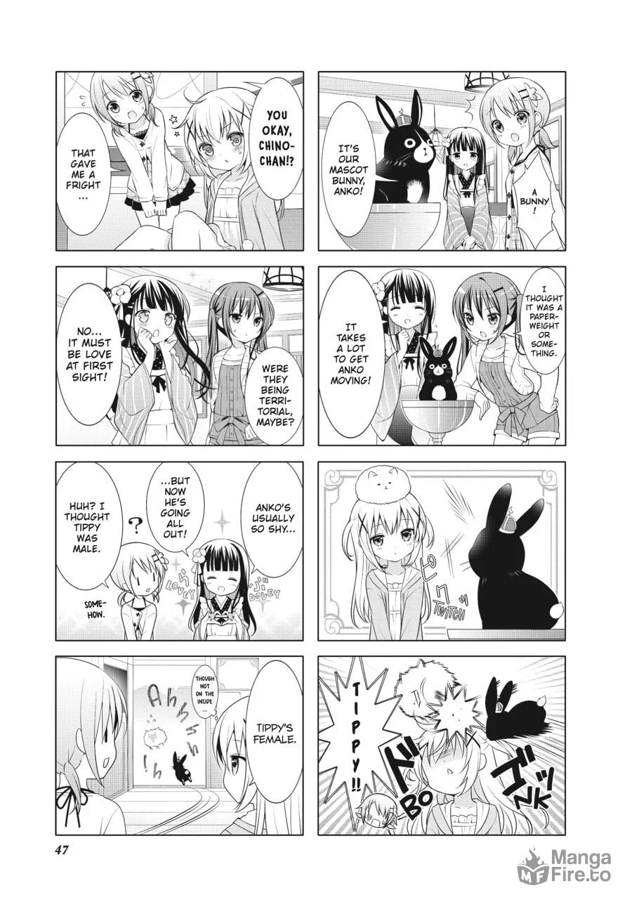 Is the order a rabbit? Chapter 5 page 3 - 