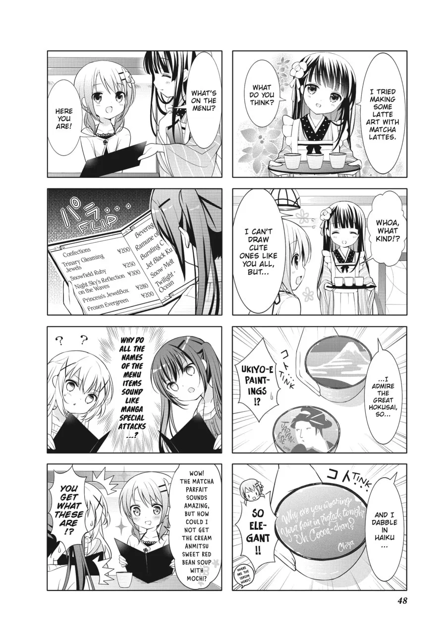 Is the order a rabbit? Chapter 5 page 4 - 
