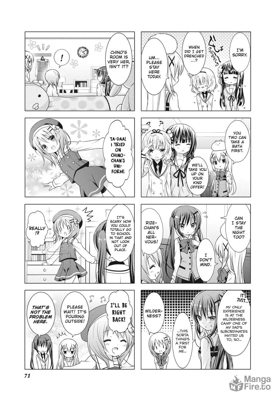 Is the order a rabbit? Chapter 8 page 3 - 