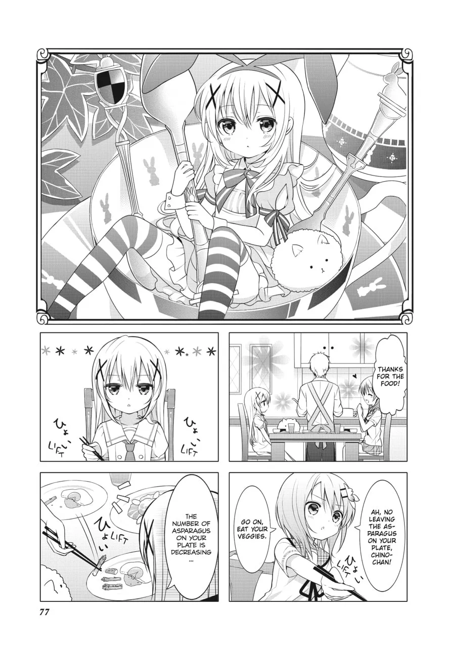 Is the order a rabbit? Chapter 9 page 1 - 