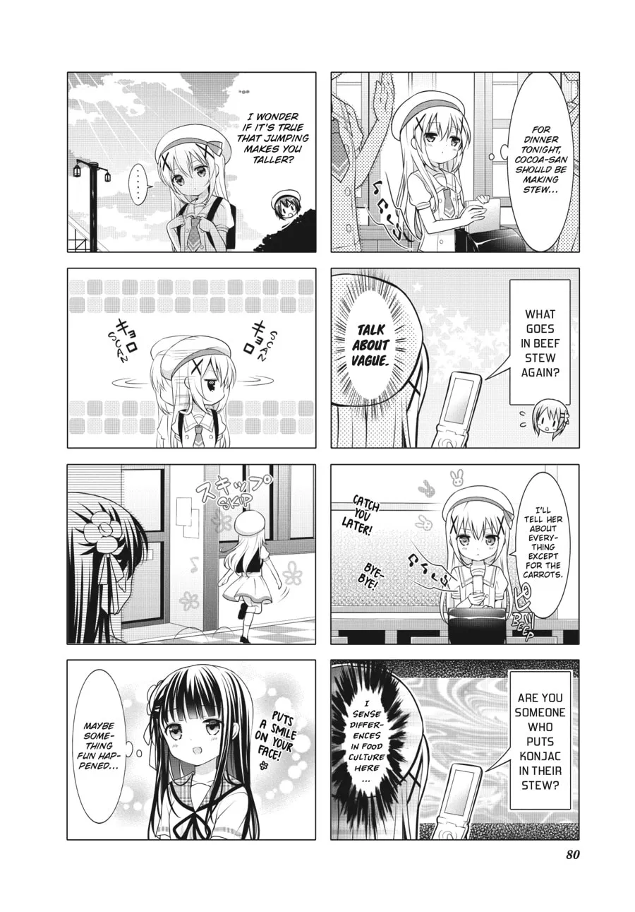 Is the order a rabbit? Chapter 9 page 4 - 